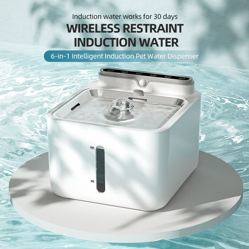Non-polluting Auto Induction Pet Supplies Water Dispenser