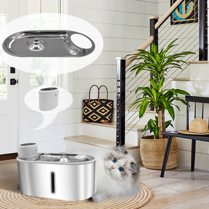 4000mAh Wireless Automatic Pet Cat Dog Water Fountain Dispenser