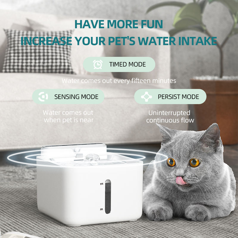Non-polluting Auto Induction Pet Supplies Water Dispenser